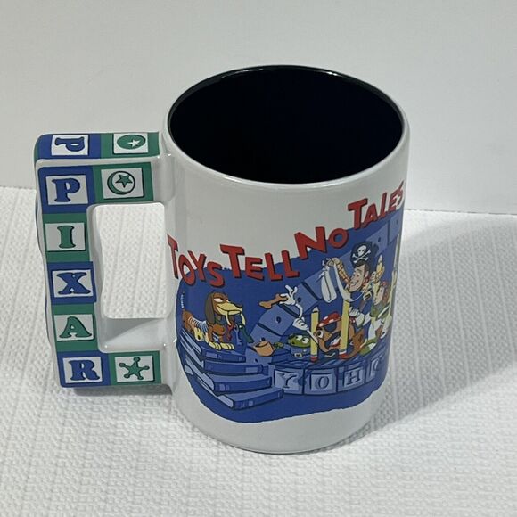Disney PIXAR Toy Story Toys Tell No Tales 16oz Ceramic Mug White Multi NWT - Picture 14 of 14